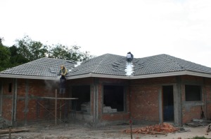 Ridge and Gully Roof Tiling